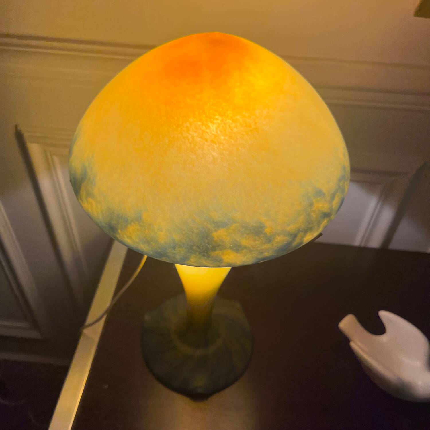 Mushroom lamp, Vianne glassware