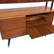 Vintage Wall Unit Bookcase Sweden Teak Design