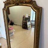 Grand miroir ancien de style Louis XV