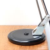 Black articulated desk lamp Aluminor, 60s