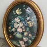 Helda painting enamels on copper