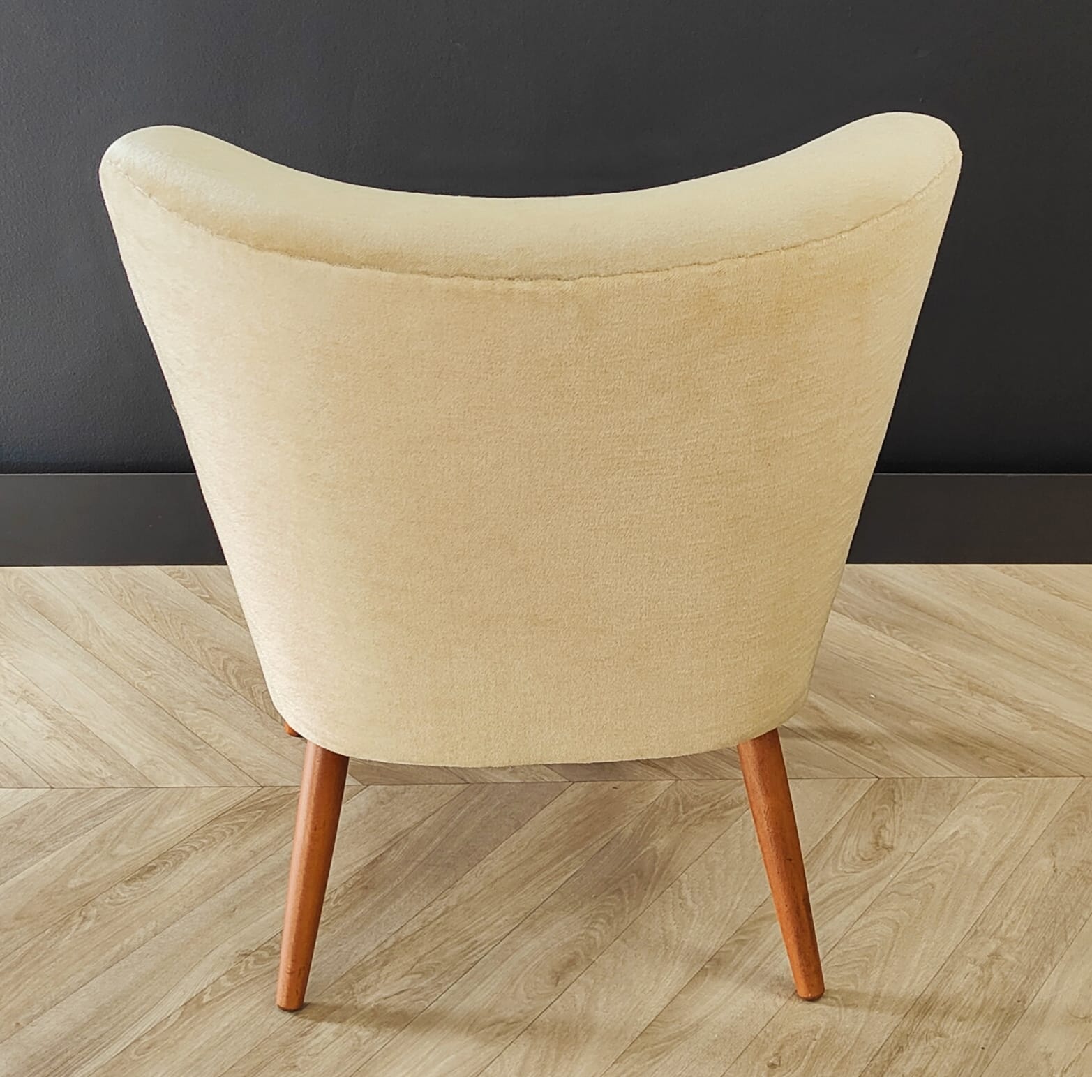 Mid century cocktail chair vintage