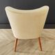 Mid century cocktail chair vintage