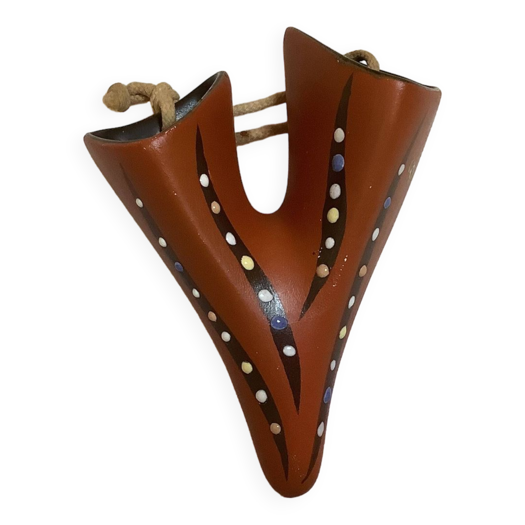 Enamelled bouquetière points