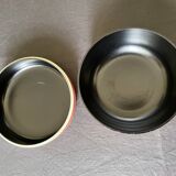 Pull-out boxes in bakelite lacquered 70s