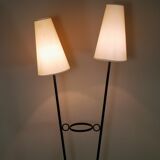 50's double floor lamp