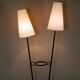Lampadaire double des années 50