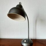 Gray industrial desk lamp 1970