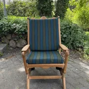 Danish Rocking Chair in Oak from the 1960s, Henry Kjaernulf Style, Mid-Century Modern