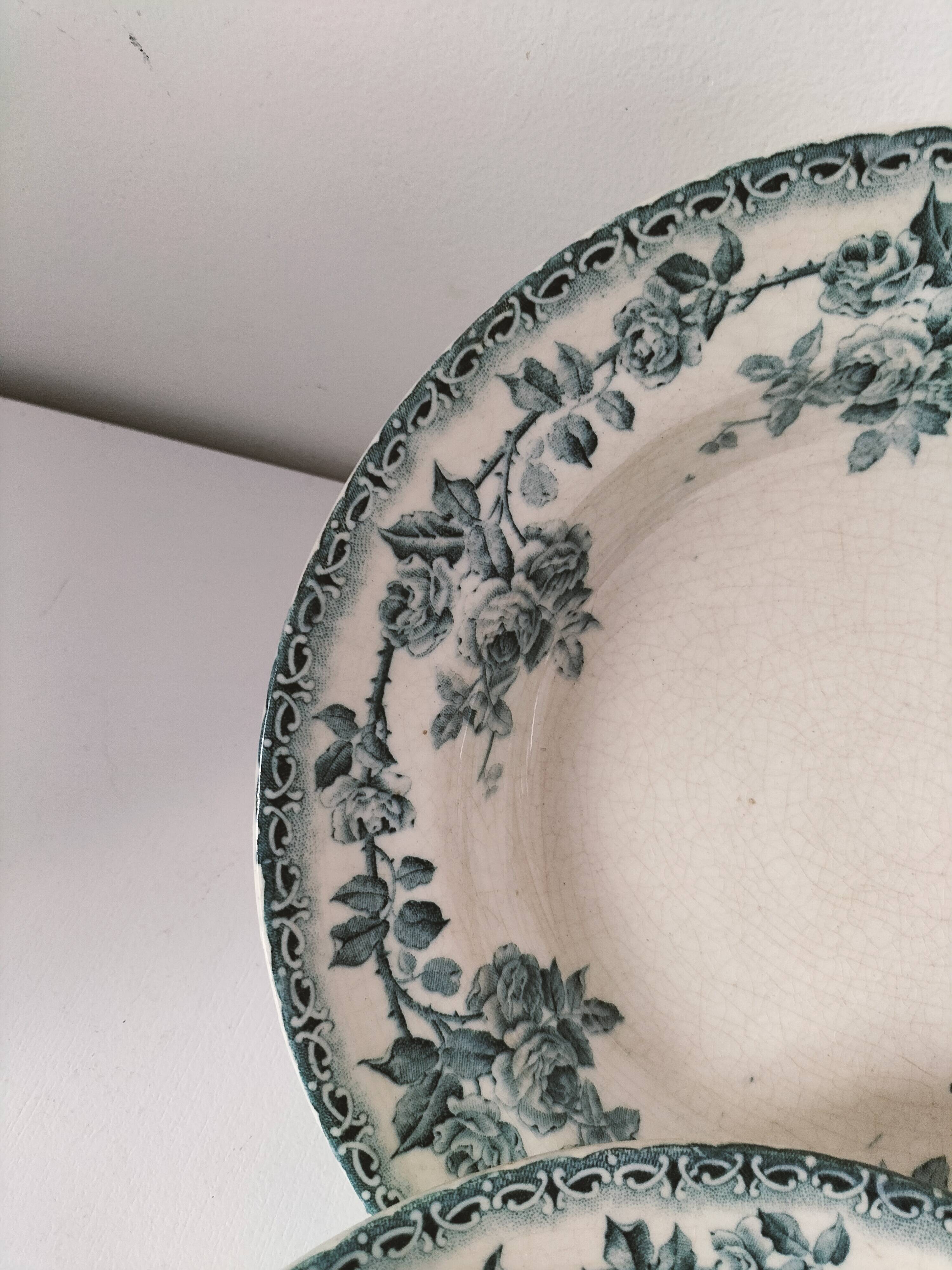 Duo Assiettes creuses Boulenger Choisy le Roi