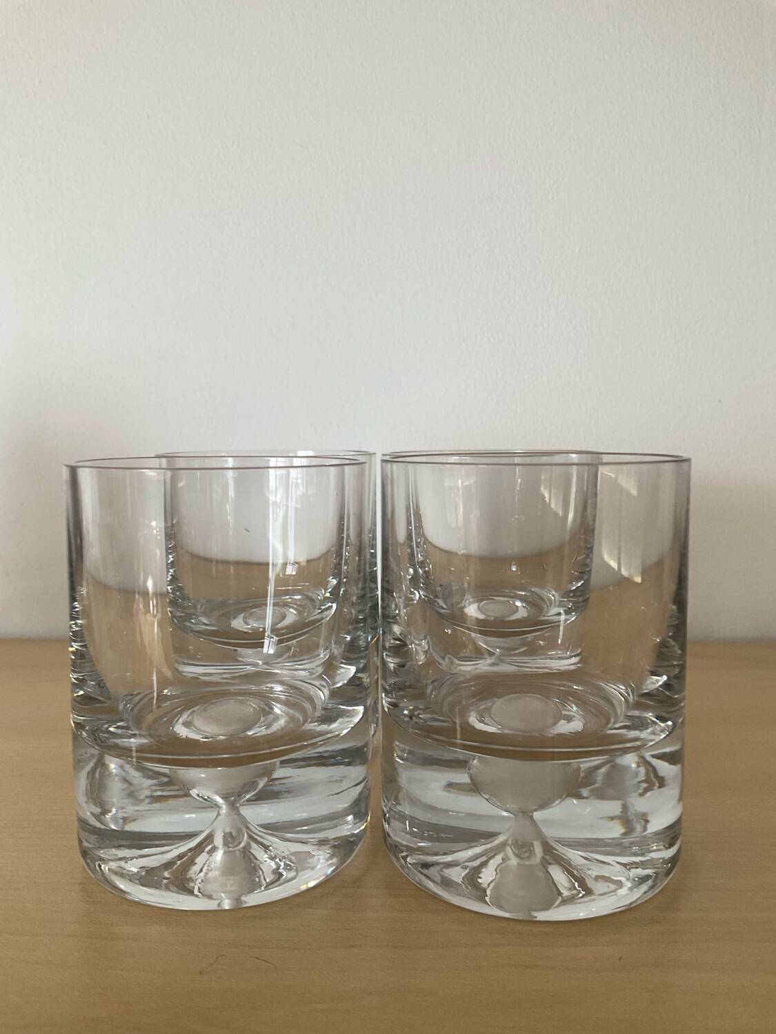 Set of 4 Kosta Boda glasses from the 70s