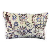 Housse de coussin lombaire en tapis décoloré 40x60 cm