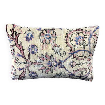 Faded Rug Lumbar Pillow Case 40x60 cm