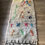 Tapis berbère Killim laine 150x60cm