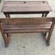 School desk from the 1950s/60s in very good condition