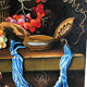 Binj. Oil on canvas XXth, still life signed and dated 04.96