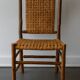 Chaise Old Hickory, en hickory Etats-Unis 1960