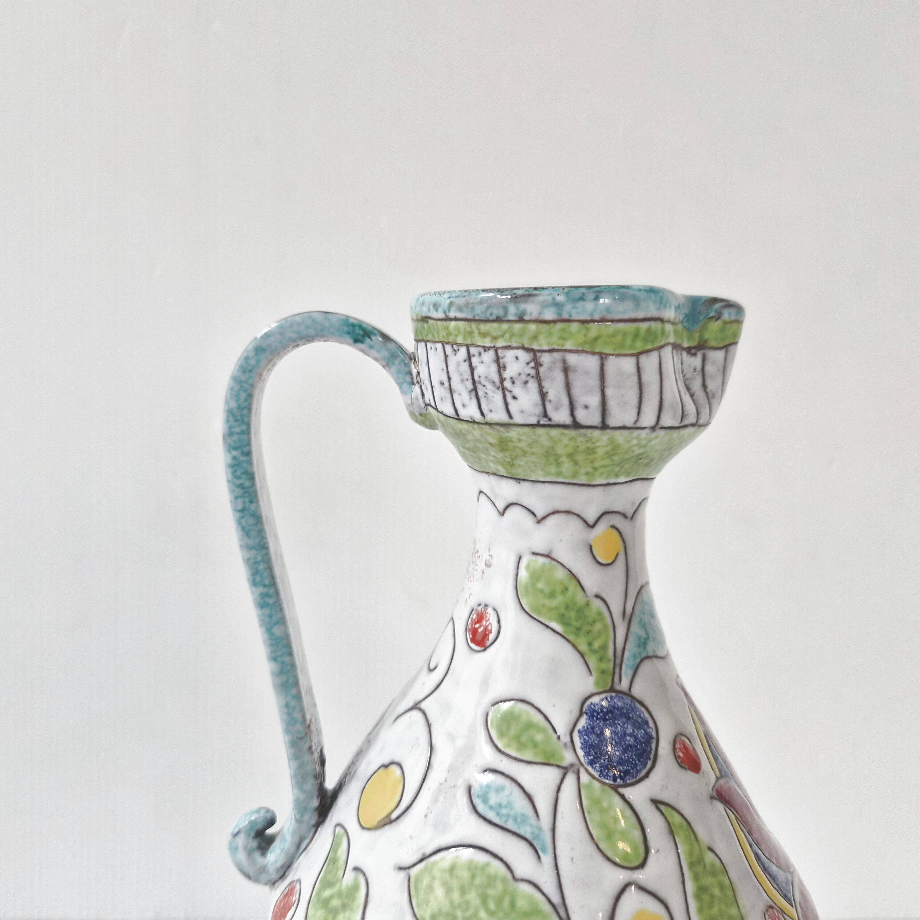 Vintage pitcher by Fratelli Fanciullacci 1950