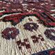 Old Afghan wool rug 270x186cm