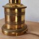 Lampe colonne laiton