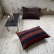 Paire de coussins XXL Kilim vintage