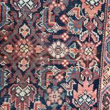 Tapis ancien persan Malayer Hamadan couloir 90x500 cm