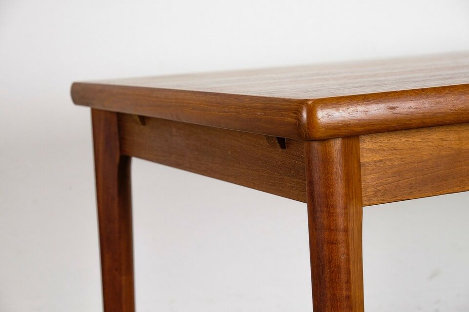 Danish teak meal table 60's with extension cords