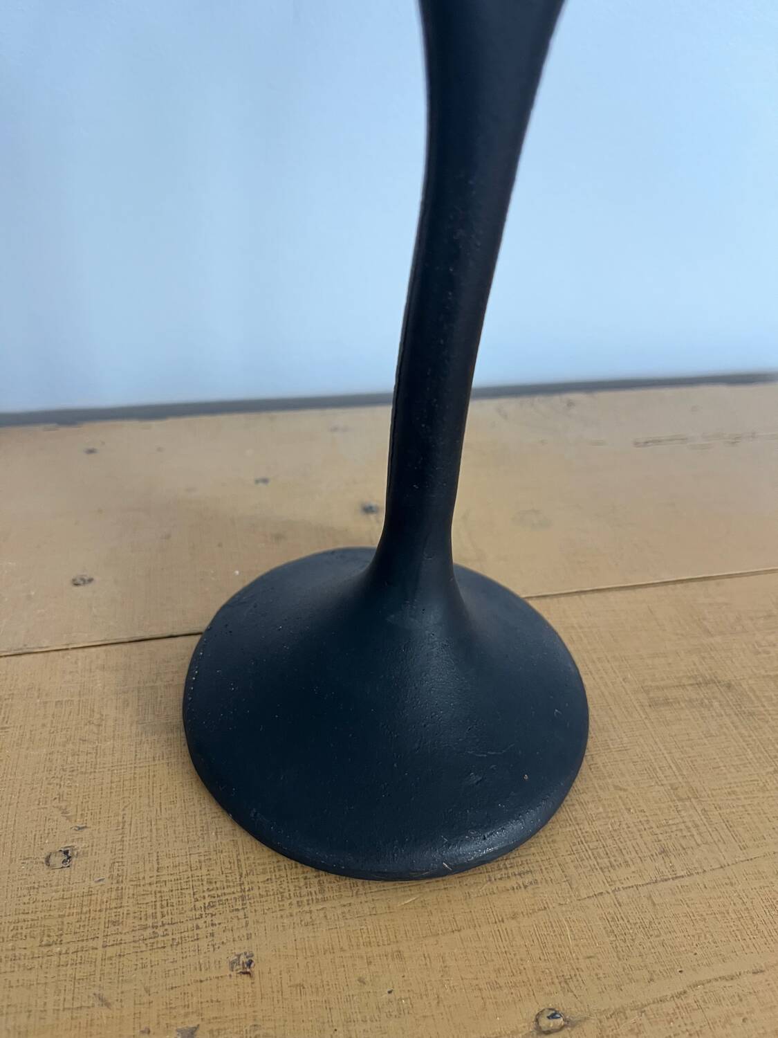 Cast iron "tree" candlestick from the 70s/80s