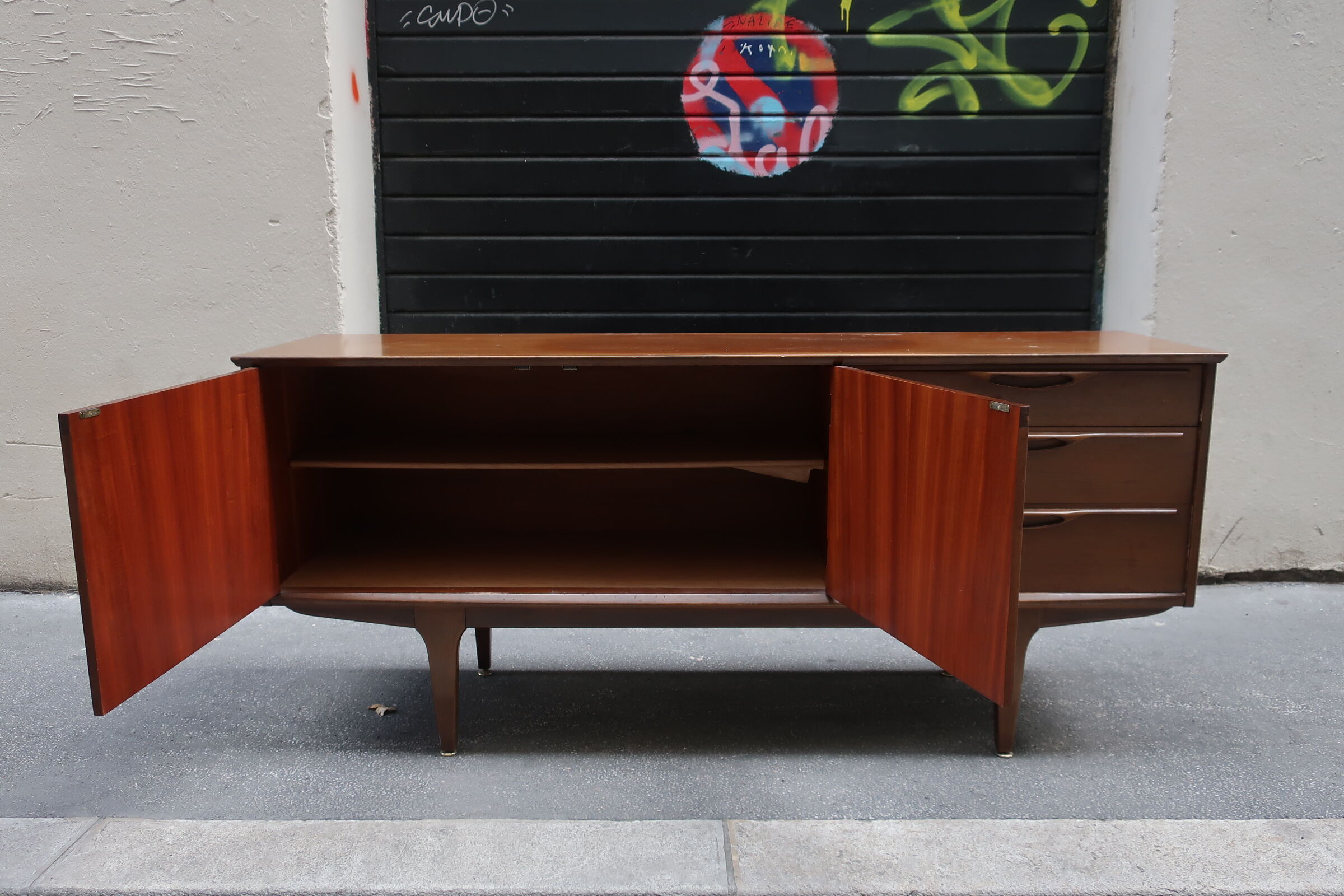 60 years teak sideboard
