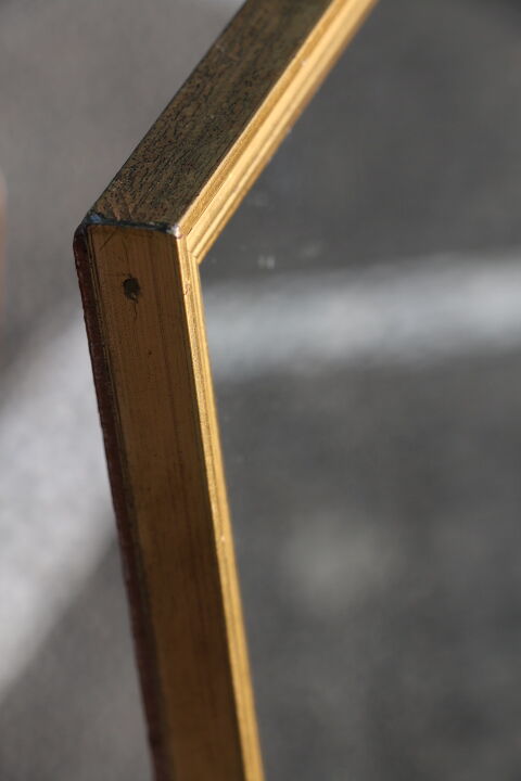 Golden mirror 113x38mm