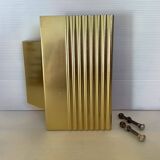 Gold metal door handle