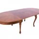 Large extendable table with eight chairs, late 19th century, France. After renovation.
