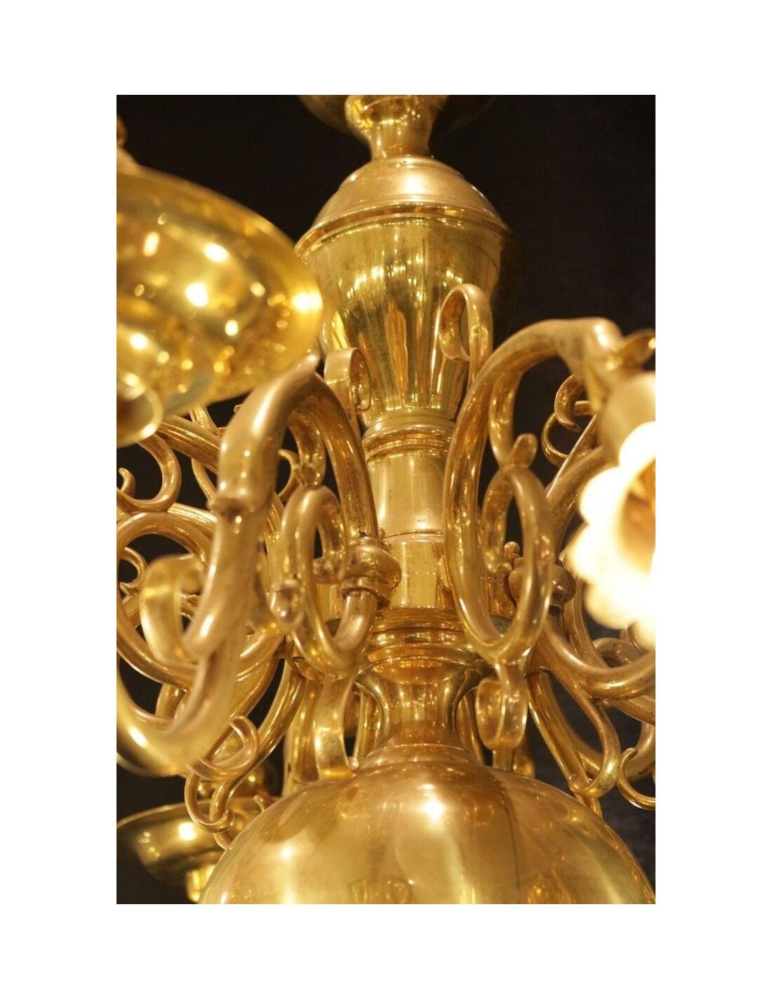 19th century Dutch style chandelier