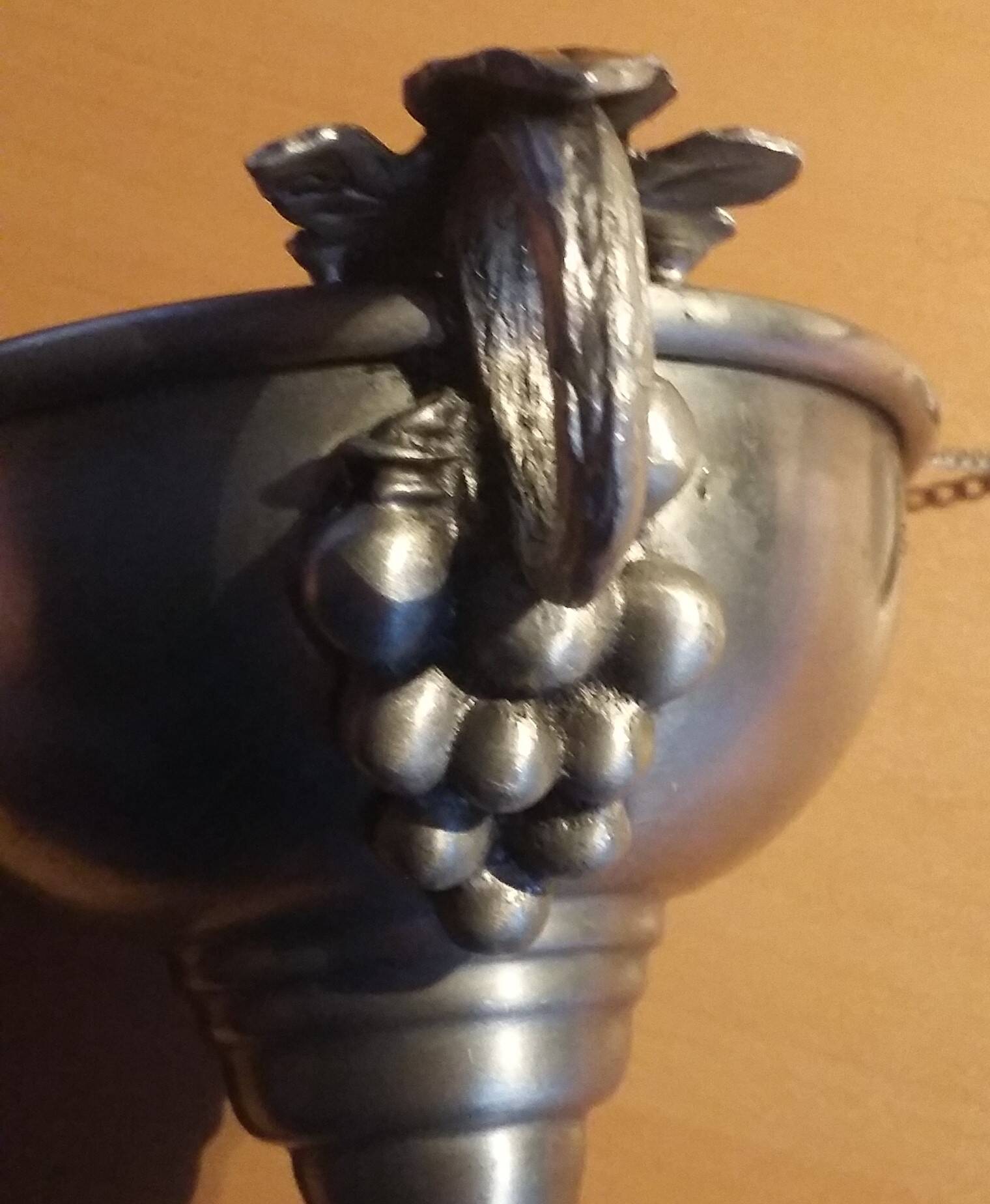 Jean goardere pewter wine funnel 95% handmade