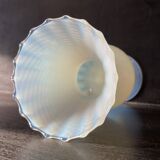 Vase en opaline, verre d'Empoli, Florence Italie 1960