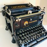 Machine à écrire Continental de 1928