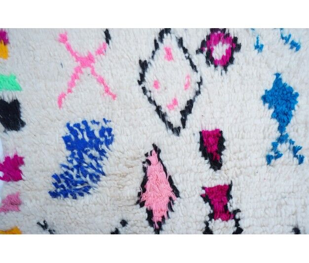 Colorful Berber carpet 165x94cm
