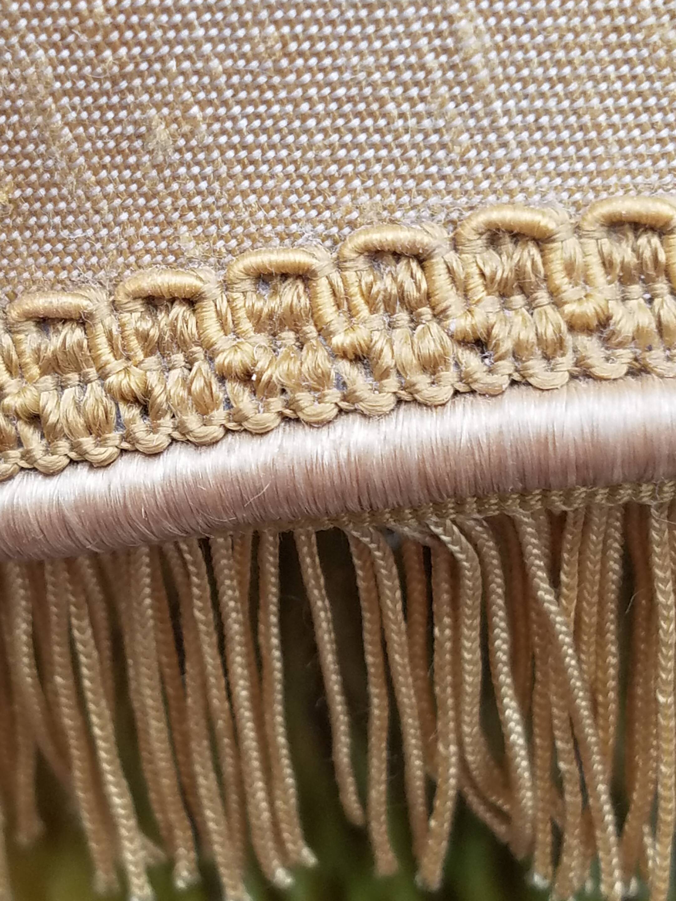 26cm fringed lampshade