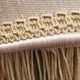 26cm fringed lampshade