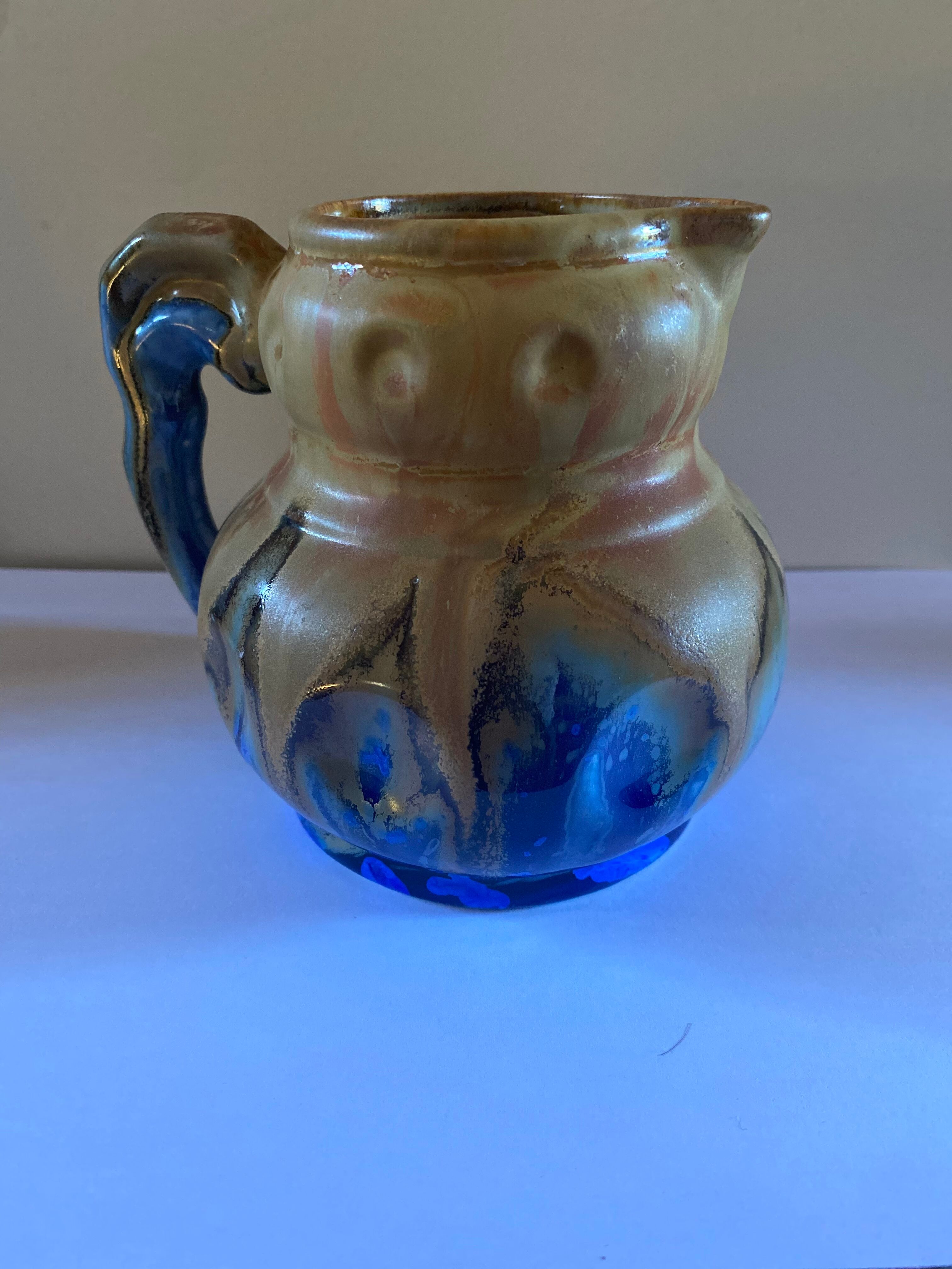 Pitcher, manufacture Méténier, circa 1930