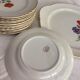 Cake service Orchies Moulin des Loups Model BEAULIEU - vintage