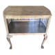 Meuble d'appoint style Louis XV abattant vitré
