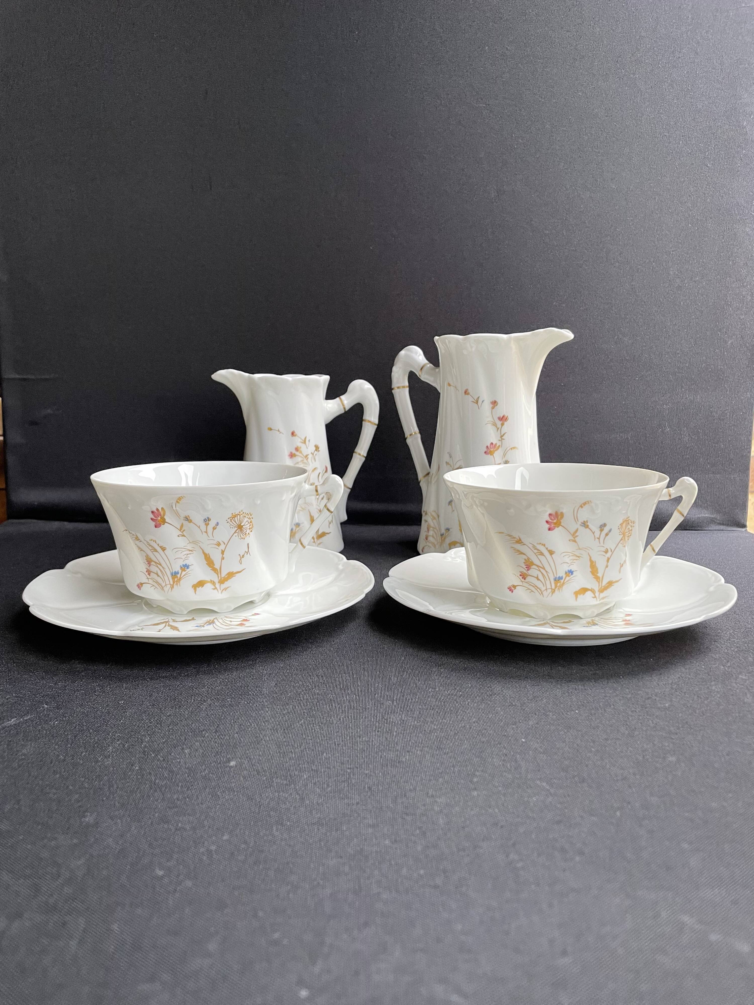 Exclusivity Jammet-Seignolles signed Josl - Limoges - Lunch service for 2 people