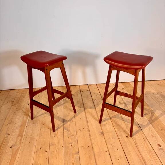 Tabouret de bar par Johannes Andersen, années 1960