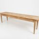 Very large farmhouse table 300 cm in fir from 1900, natural raw wood brewery.