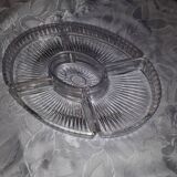 Plat à hors d'oeuvres vintage