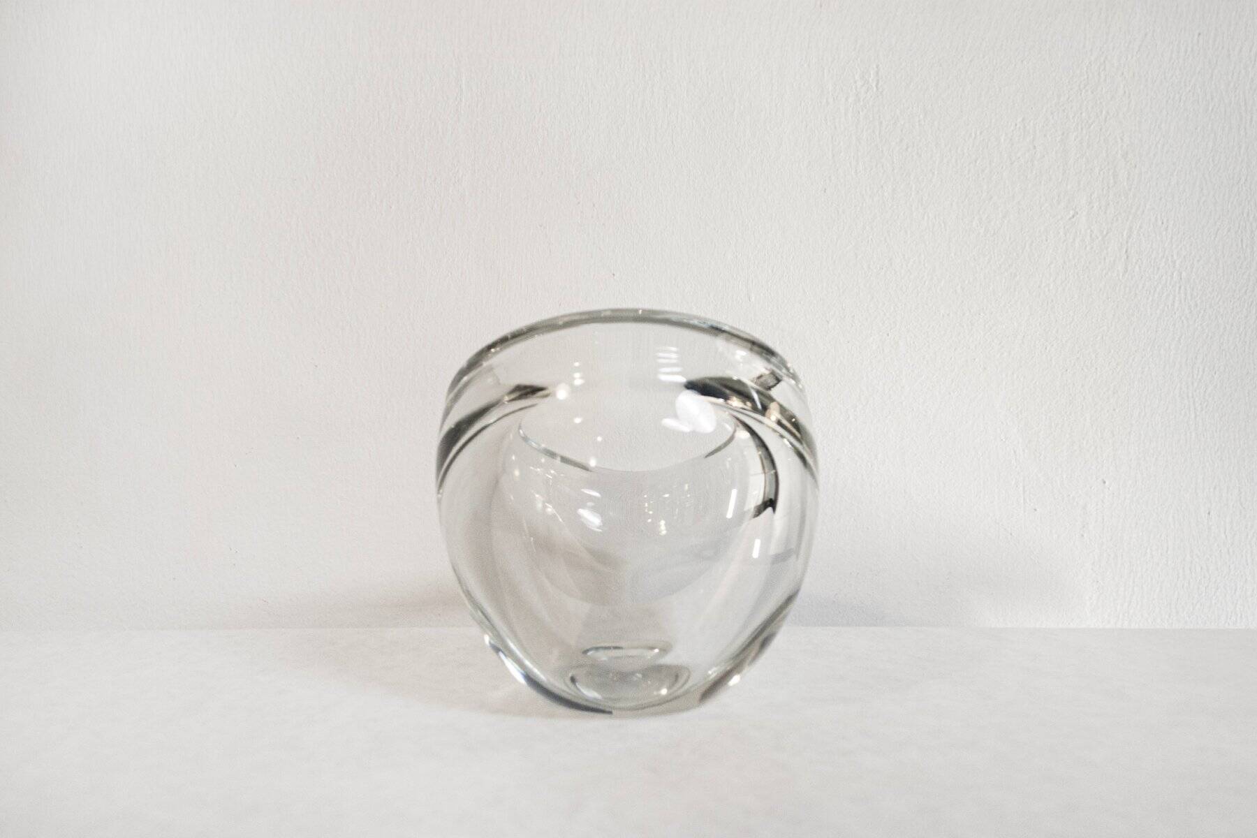 Vaso in glass of Murano by Alfredo Barbini per Barbini, Italia, anni '70