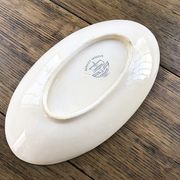 Ravier ceramic flowered Creil and Montereau