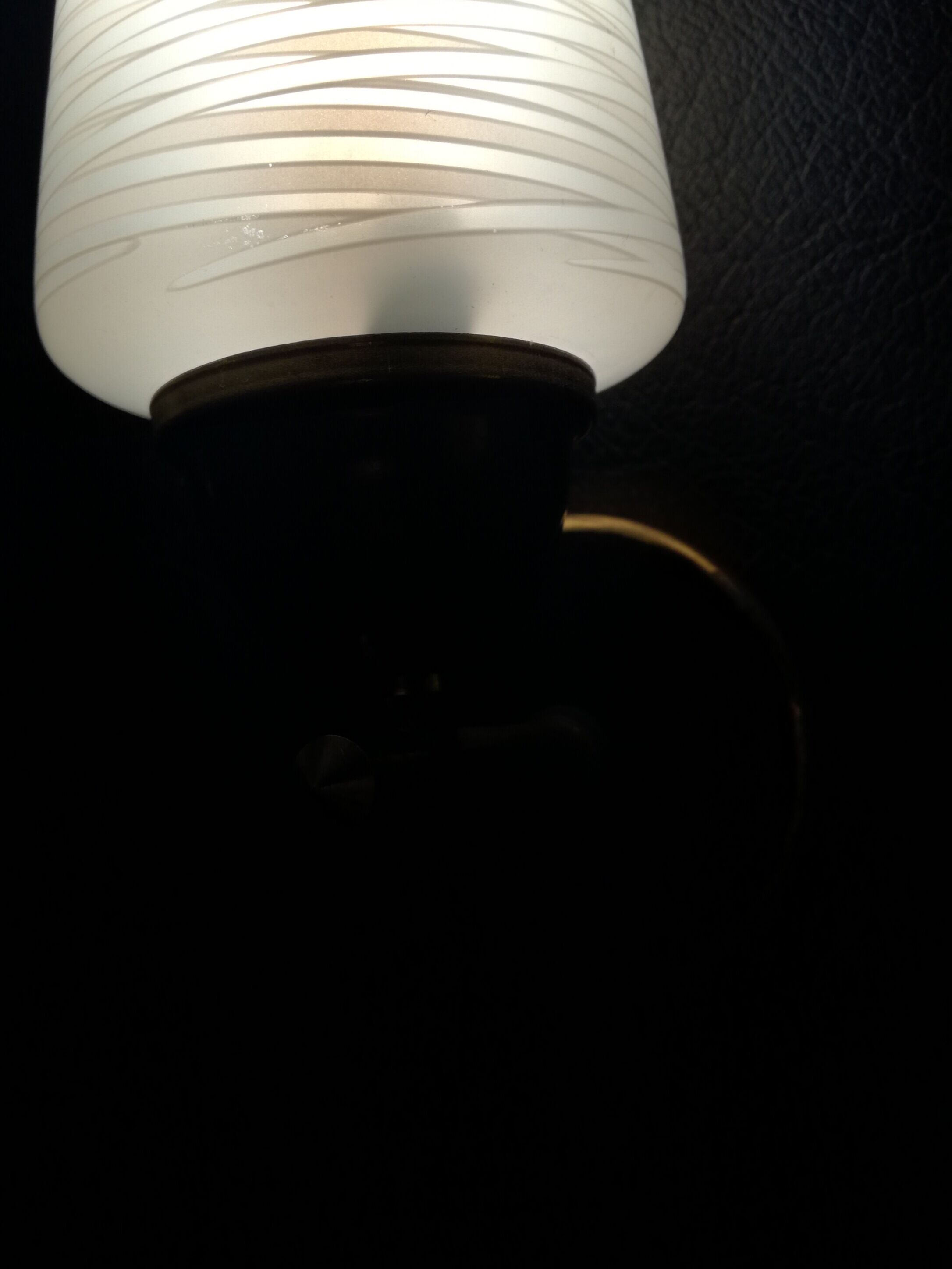 Mismatched sconces 1950