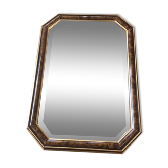 Modern wooden mirror